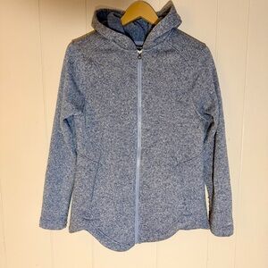 Eddie Bauer blue full-zip hoodie sweatshirt women’s medium